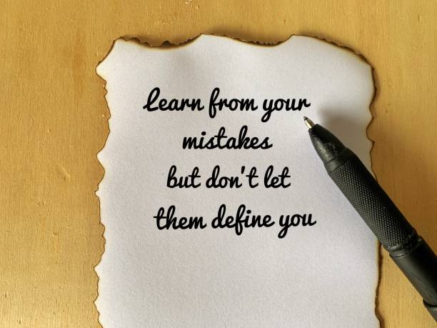 istock Message written on a burnt paper to be given to someone who needs some motivation 1353703942