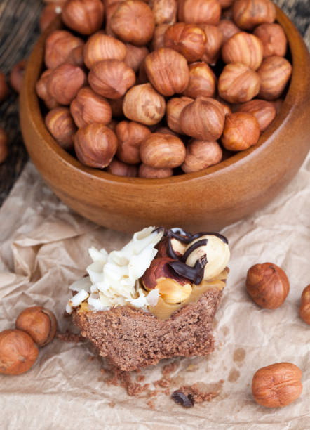 istock chocolate cake with nougat and roasted hazelnuts 1353707230