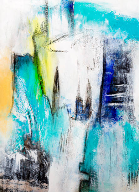 istock Abstract Acrylic Painting Textured Background 1353710402