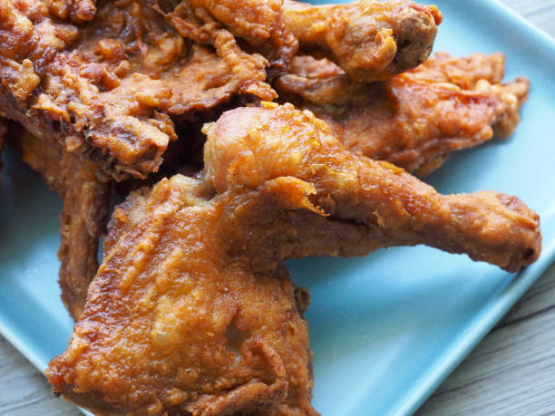 istock Fried Chicken Leg, Food, cooking 1353711415