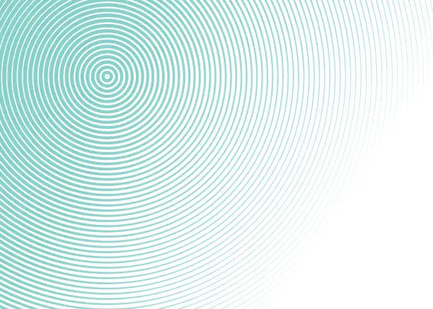 Vector illustration of Concentric circles abstract background