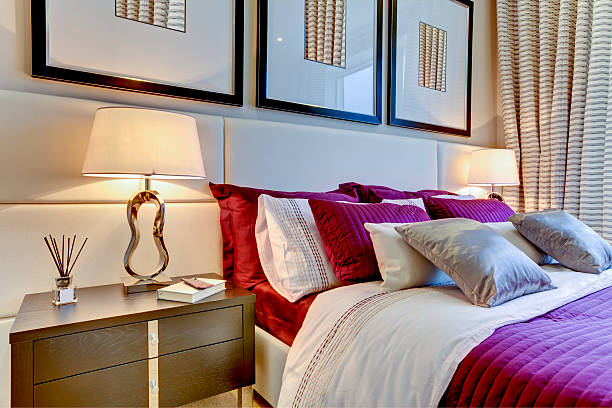 istock Fashionable bedroom 135373474