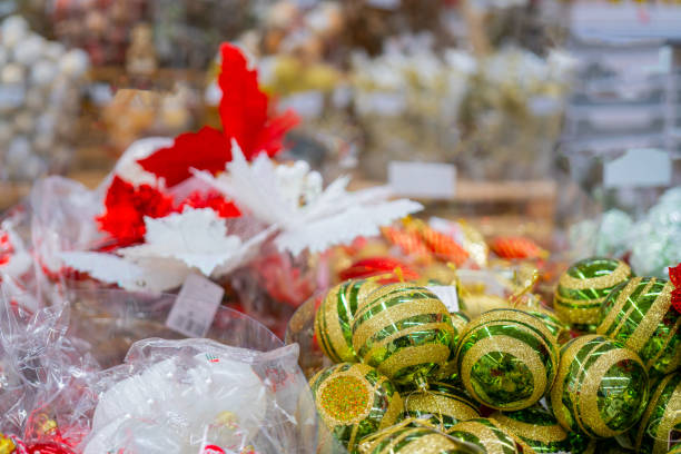 istock Holiday decorations for the Christmas tree. 1353742277