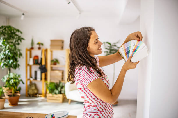 istock Choosing the right color for new apartment 1353742655