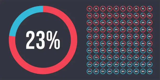 Vector illustration of graph2