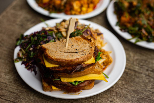 istock Vegan cheese toastie 1353757529