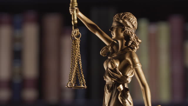 Legal concept, Lady Justice statue.  Shot on RED