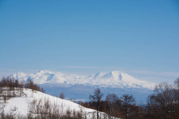 istock Beautiful mountain range with the blue sky 1353767141