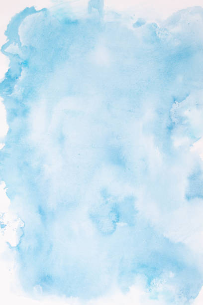 istock Detailed abstract colorful watercolor background texture 1353787760