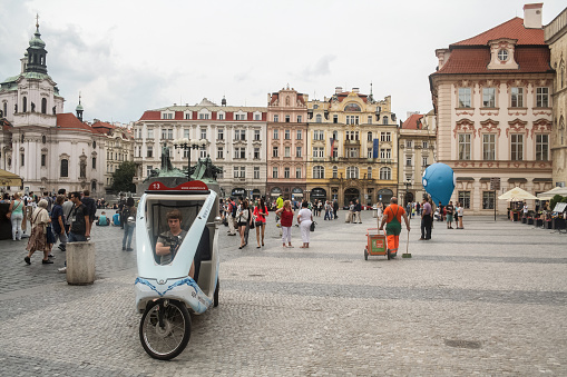 PRAGUE, CZECHIA - JULY 2, 2014: 