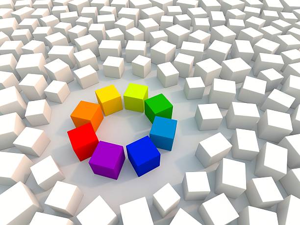 istock Color Wheel in Chaos 135379128