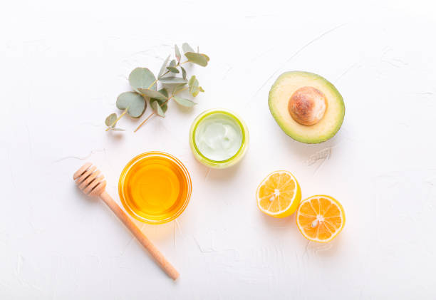 istock Cosmetic cream with natural ingredients 1353791704