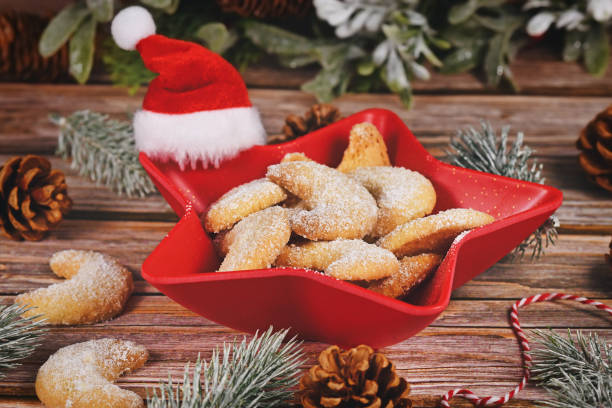 istock Austrian Vanilla Kipferl Christmas cookies 1353791795