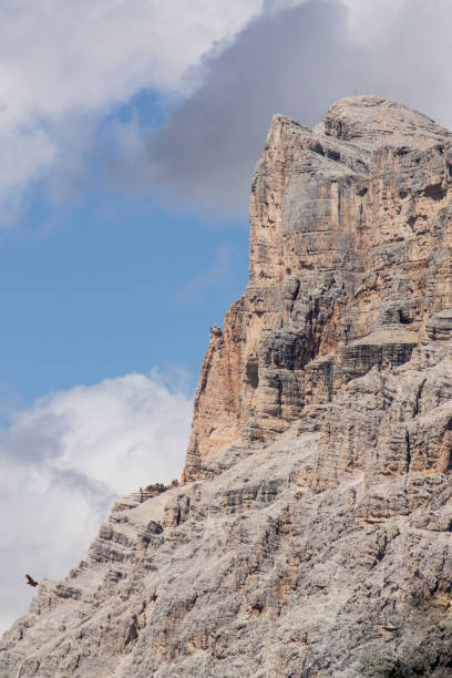 istock View of Dolomites with  clouds 1353800306