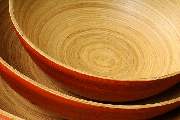 istock isolated wooden bowls 135380859