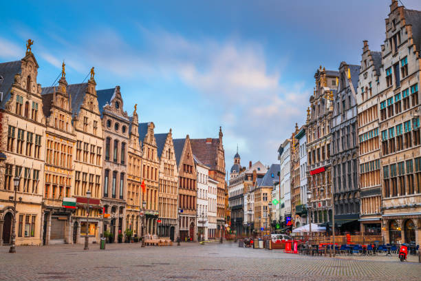 istock Antwerp, Belgium Cityscape 1353810999