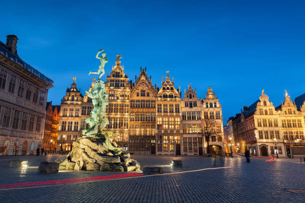 istock Antwerp, Belgium Cityscape 1353811012