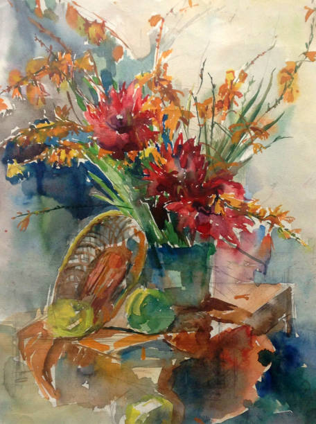 istock Floral pattern handmade . Beautiful tender romantic bouquet off  flowers , spring collection 1353814967