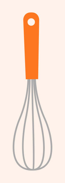 illustrazioni stock, clip art, cartoni animati e icone di tendenza di adesivo corolla rosso - equipment egg beater household equipment kitchen utensil