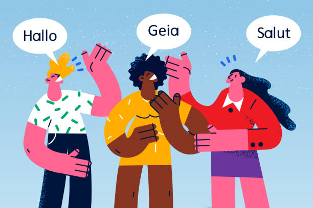 Talking Language 3,500+ People Speaking Different Languages Stock Photos, Pictures ...