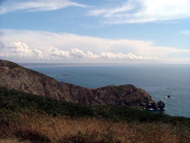 istock Promontory on the ocean 1353821689