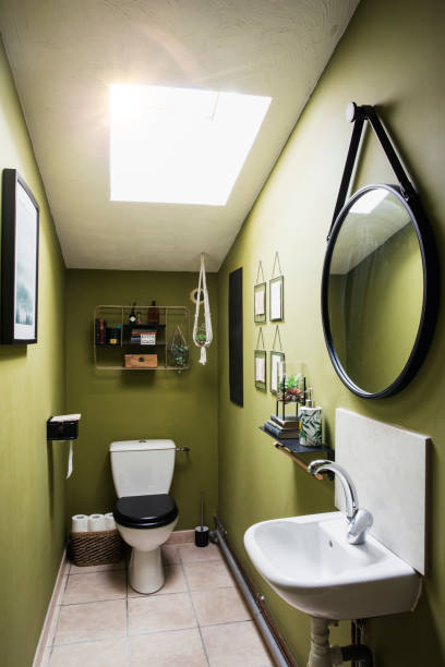 istock Toilet Room Interior 1353824870