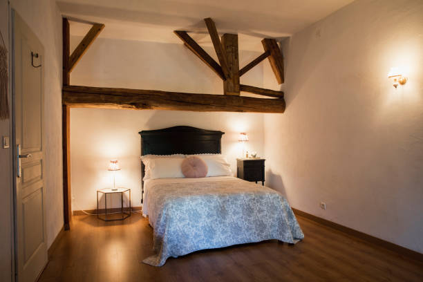 istock Neat and Cozy Bedroom 1353825013