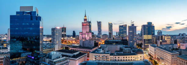 istock Warsaw, Poland panorama 1353831228