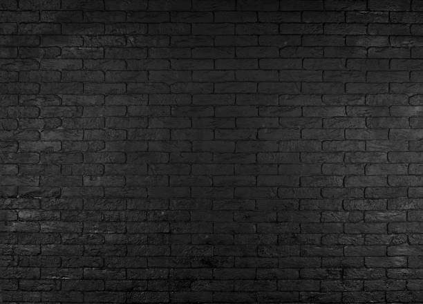 istock background and texture black brick wall, brick wall for design 1353835229