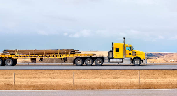 istock Heavy Cargo on the Road 1353835479