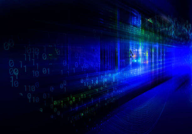 istock 3d rendering digital wave flows in the data center against the background of supercomputers. the concept of information technology 1353838189