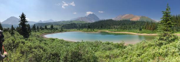 istock Mountain Views of Cairn Pass in Jasper 1353844507