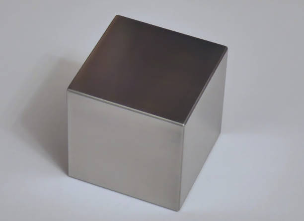 Pure Tungsten A tunsten cube - the cult object of the NFTs community! tungsten metal stock pictures, royalty-free photos & images