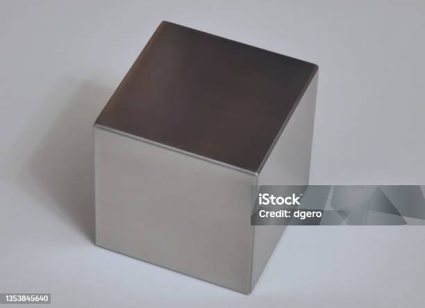 Pure Tungsten Stock Photo - Download Image Now - Tungsten - Metal, Tungsten Image, Cube Shape