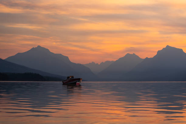 istock Dawn at Lake McDonald 1353847453