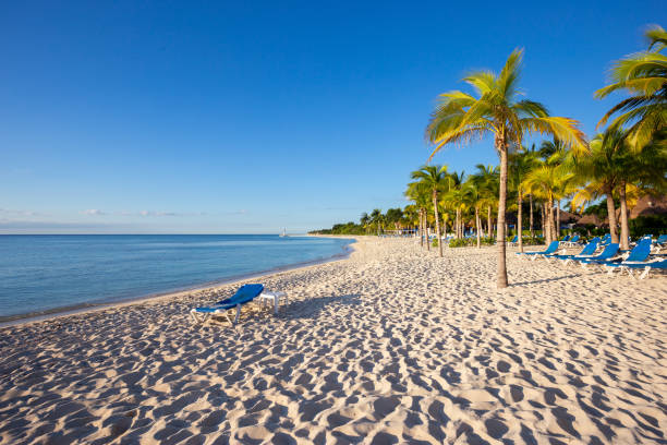 Cozumel beach in Mexico