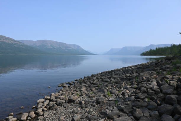 istock Lake on the Putorana plateau. 1353853175