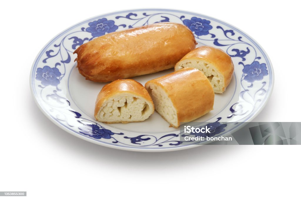 Thread Bread Fried Steamed Silver Thread Roll Stock Photo - Download Image Now ...