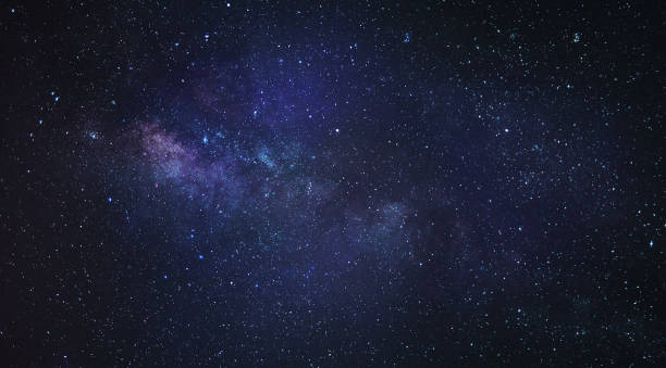 istock Galaxy and constellation in deep space. Stars and far galaxies in the sky. Starry background. 1353863654
