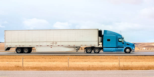 istock Heavy Cargo on the Road 1353872354