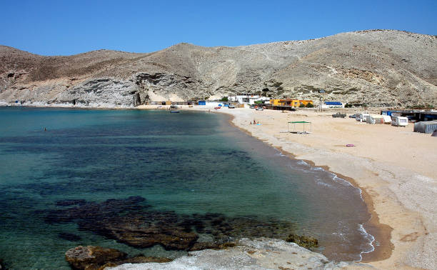 istock Beautiful exotic beach in northern Morocco 1353876489