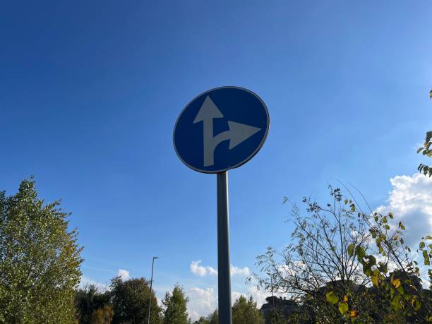 istock Road countryside road road sign 1353877452