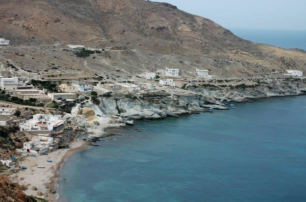 istock Beautiful exotic beach in northern Morocco 1353879192