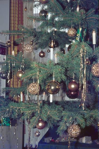istock Christmas decoration on the Christmas tree 1353883814