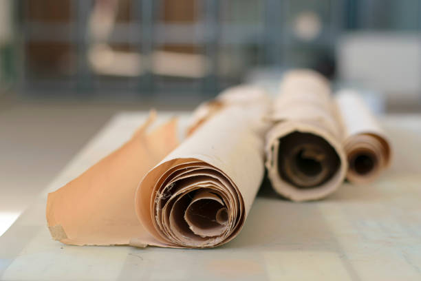 istock old dirty and cobwebbed rolled paper planes 1353885373