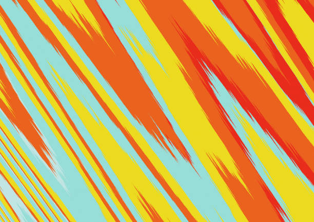 istock Abstract colorful paint brush grunge texture background 1353892508