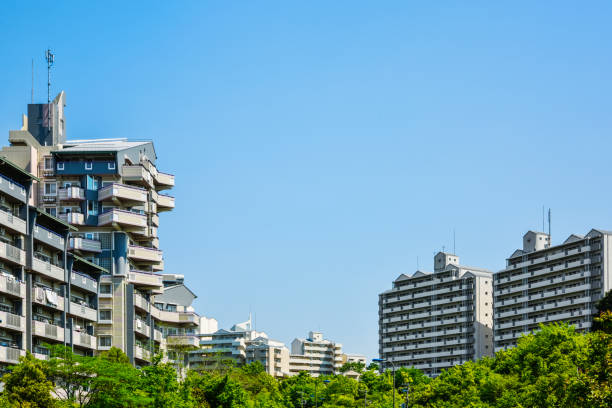 istock Residential area in Tokyo Japan. 1353895199