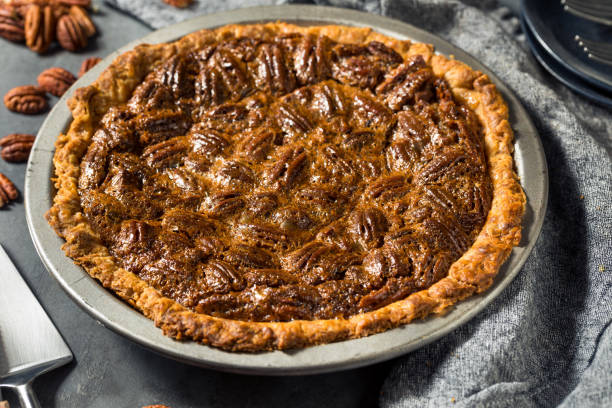 istock Homemade Christmas Pecan Pie 1353896784