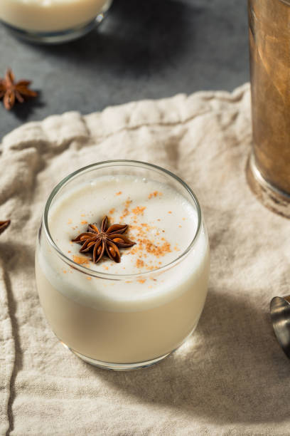 istock Boozy Refreshing Bourbon Milk Punch 1353897385
