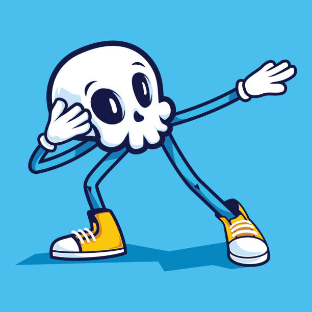 kuvapankkikuvitukset aiheesta skully salama - korkeavartiset urheilukengät